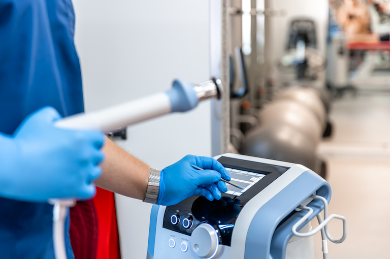 تصویری از دستگاه اولتراسوند