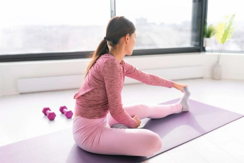 تصویری از حرکات اصلاحی زانو