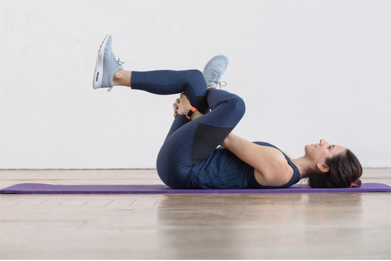 تصویری از حرکات اصلاحی زانو پرانتزی